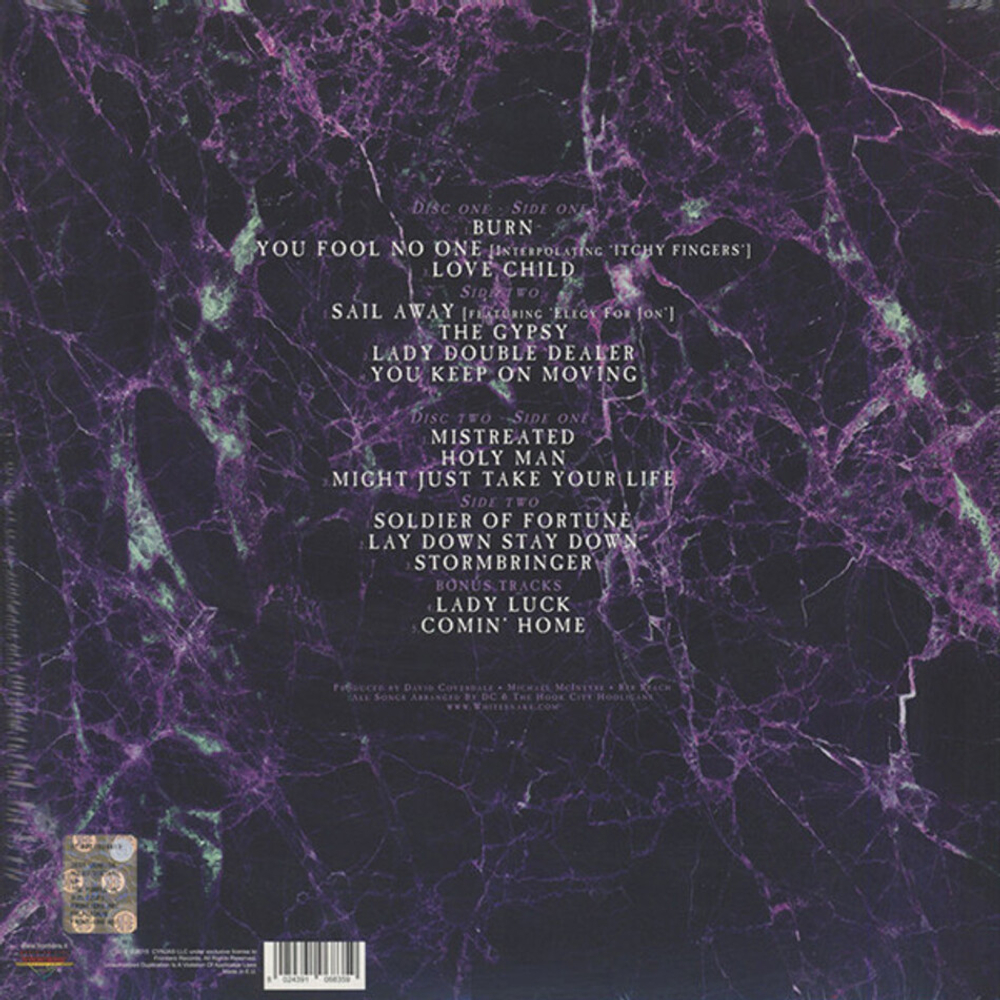 Whitesnake / The Purple Album (Deluxe Edition)(2LP+CD+DVD)