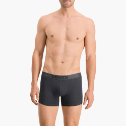 Трусы мужские ( набор 2 шт. ) LEVI'S MELANGE WB BOXER BRIEF ORGANIC CO 2P