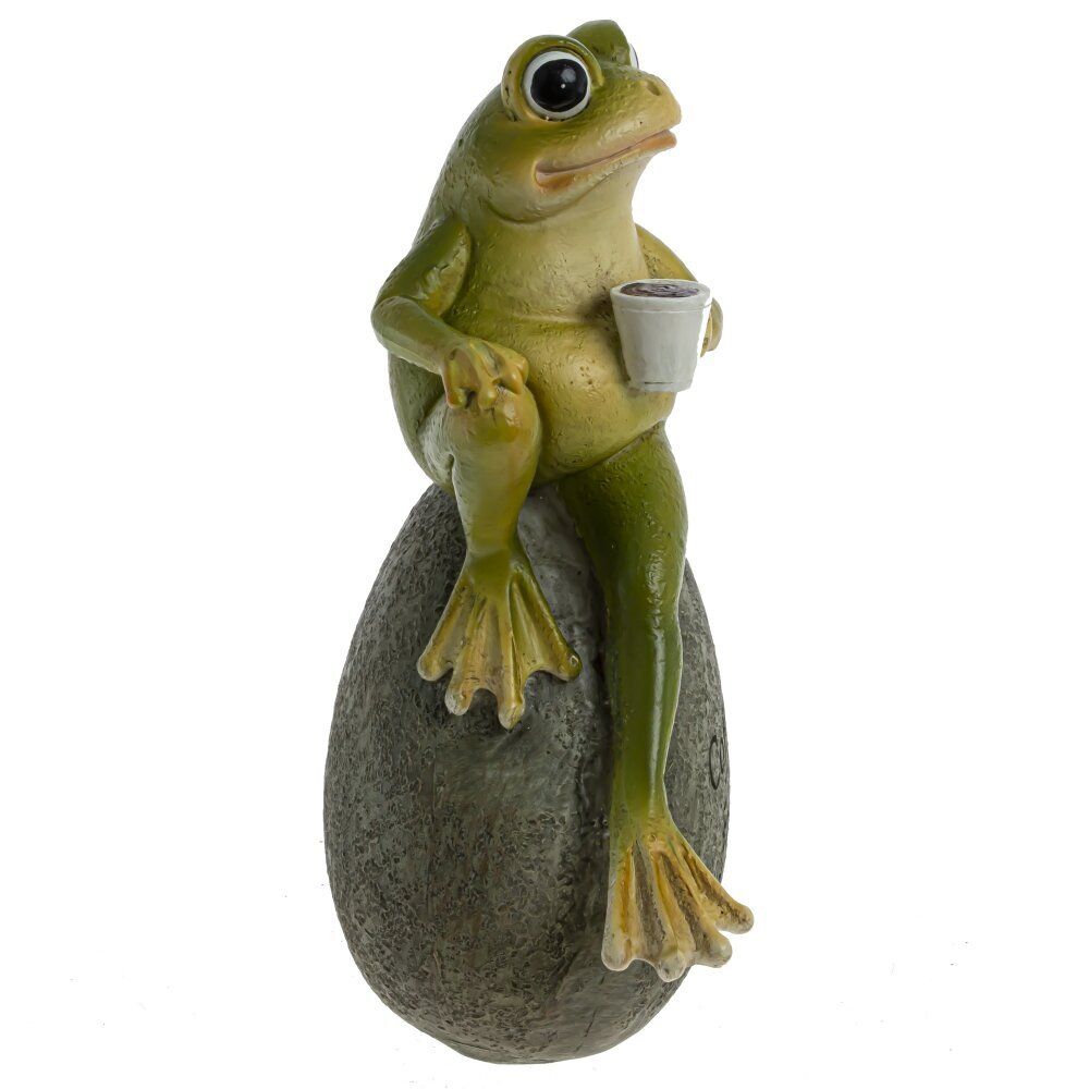 GAEM Фигурка декоративная "Лягушка", L10 W6 H15 см