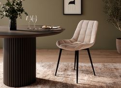 Стул Президент NEW (Бежевый софт) 1 шт, ДСВ-Мебель