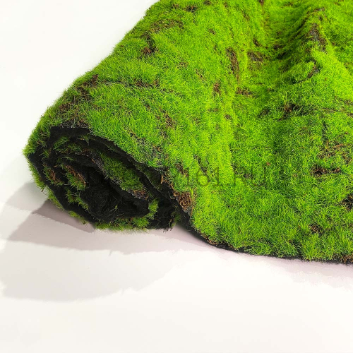 Мох искусственный арт. 161-03681 в рулоне Длина рулона: 5 м Ширина рулона (+/- 5см): 2 м = 10м.кв