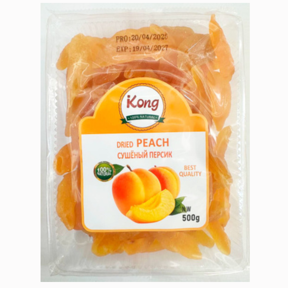 Персик сушеный Kong 500 гр