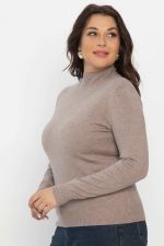 Водолазка Осенняя история (темно-бежевая) Б14569-20М LT Collection