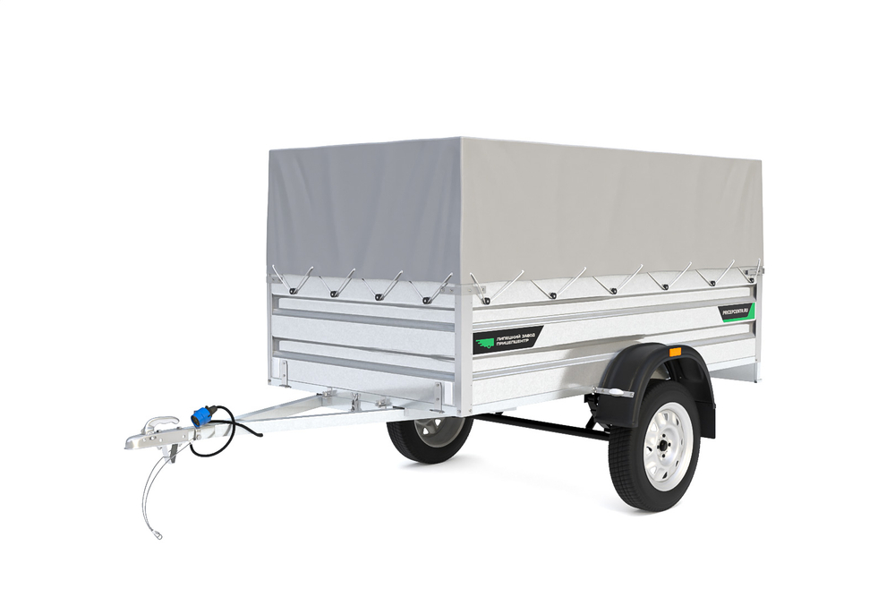 Тент с дугами на прицеп 2513- 03 (05) прямой