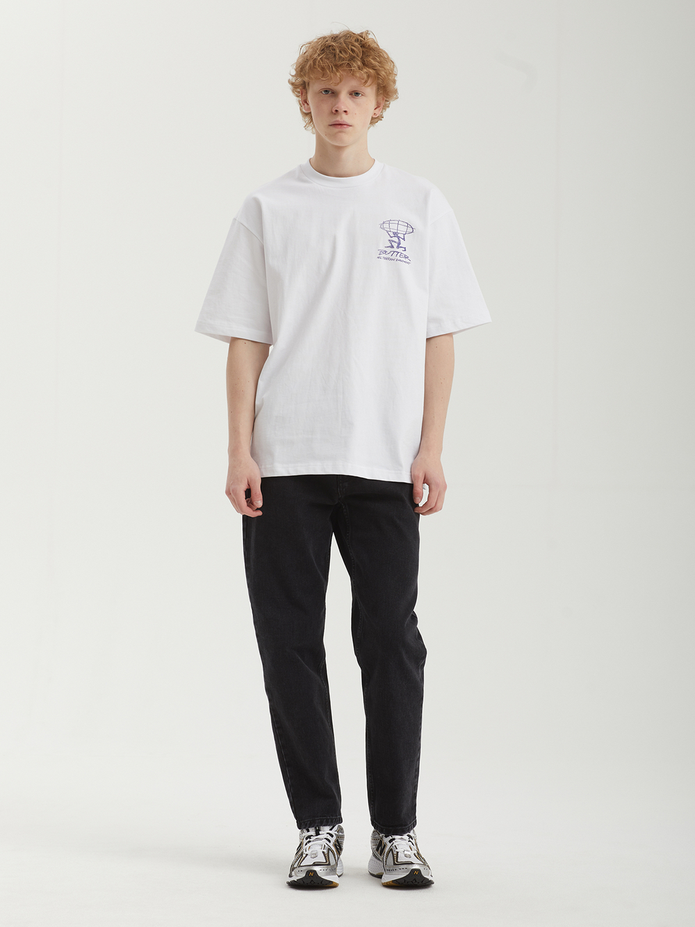 Мужские Джинсы (Relaxed Tapered Fit) Newel