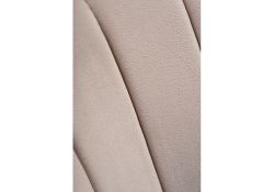 Стул на металлокаркасе Сиолим морской / кремовый / черный глянец