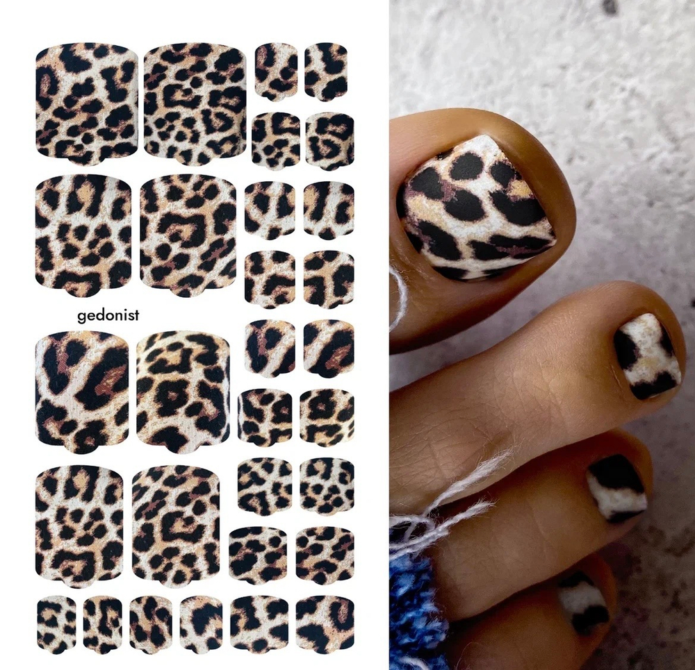 Плёнки для педикюра by provocative nails gedonist