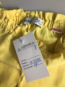Брюки Zara для маленькой модницы, на 3/4 года