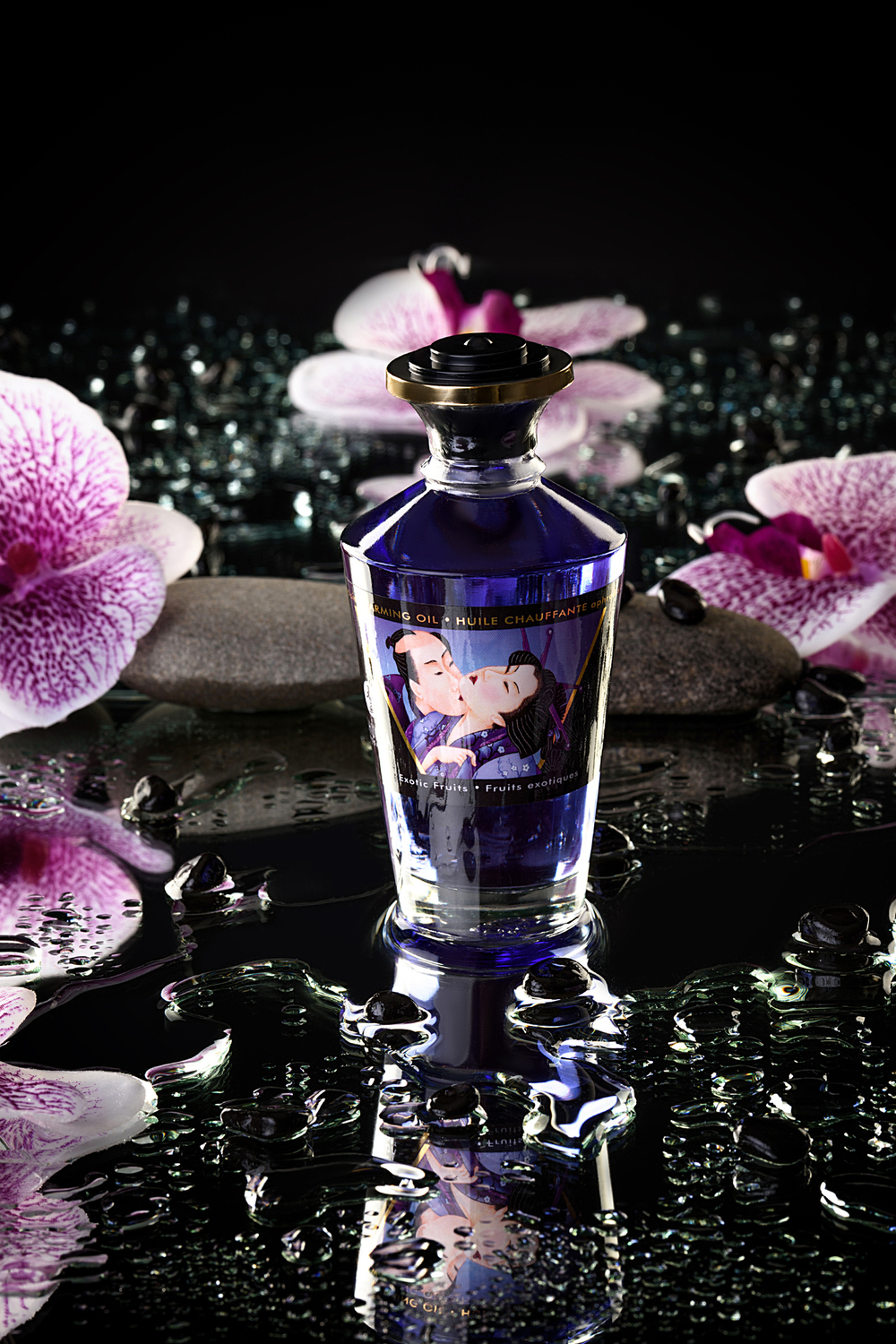 Массажное масло Shunga Экзотические фрукты возбуждающее натуральное 100 мл