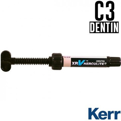 Herculite XRV Dentin C3, шприц (5гр), микрогибридный композит
