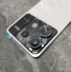 Poco X6 (23122PCD1G) - Задняя крышка (корпус) в сборе Стекло задней камеры + вспышки (ORIG-SP)