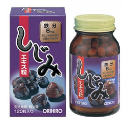 ORIHIRO Экстракт Корбикулы - двустворчатого моллюска, 120 капсул