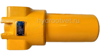WKDFBN/HC500F10B1.1 - Напорный фильтр гидравлический одинарный модели DF тонкость фильтрации 10 мкм, типоразмер 500, вид присоединения: фланец SAE 2" (DN50), материал корпуса - чугун, рабочее давление до 420 бар, визуальный индикатор загрязнения