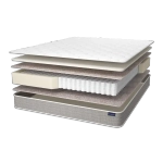 Матрас BuyIdea, 18,5 см, средняя жесткость, независимые пружины