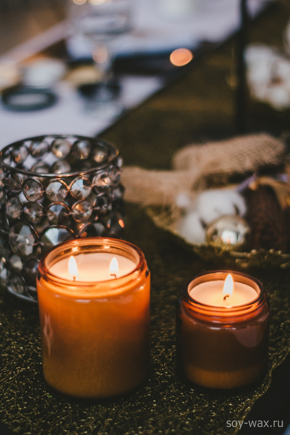 Коричневые банки 270 мл с крышками, 20 шт