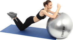 Мяч для фитнеса «ФИТБОЛ-75» с насосом