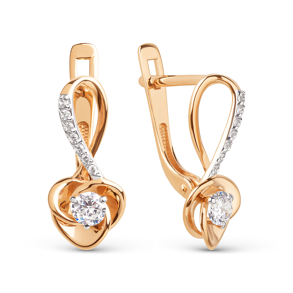 Серьги из золота 585 пробы