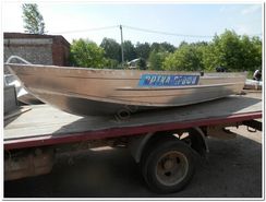 Алюминиевая лодка Вятка Профи 38