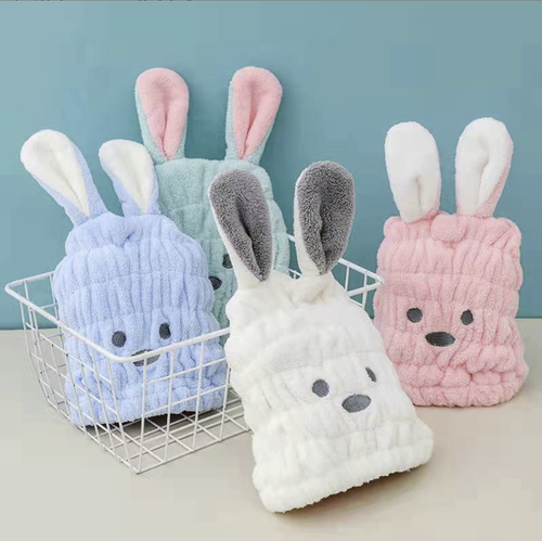 Банное полотенце-шапочка из микрофибры , 1 шт. Цвет в ассортименте.