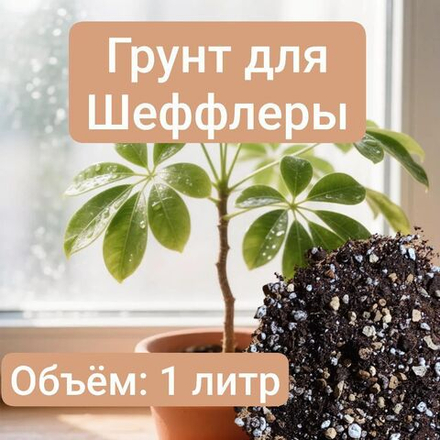 Грунт авторский "Шефлера", для комнатных растений, универсальный, 1л
