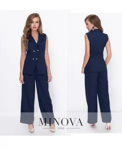 Брюки 8587-темно-синий Minova
