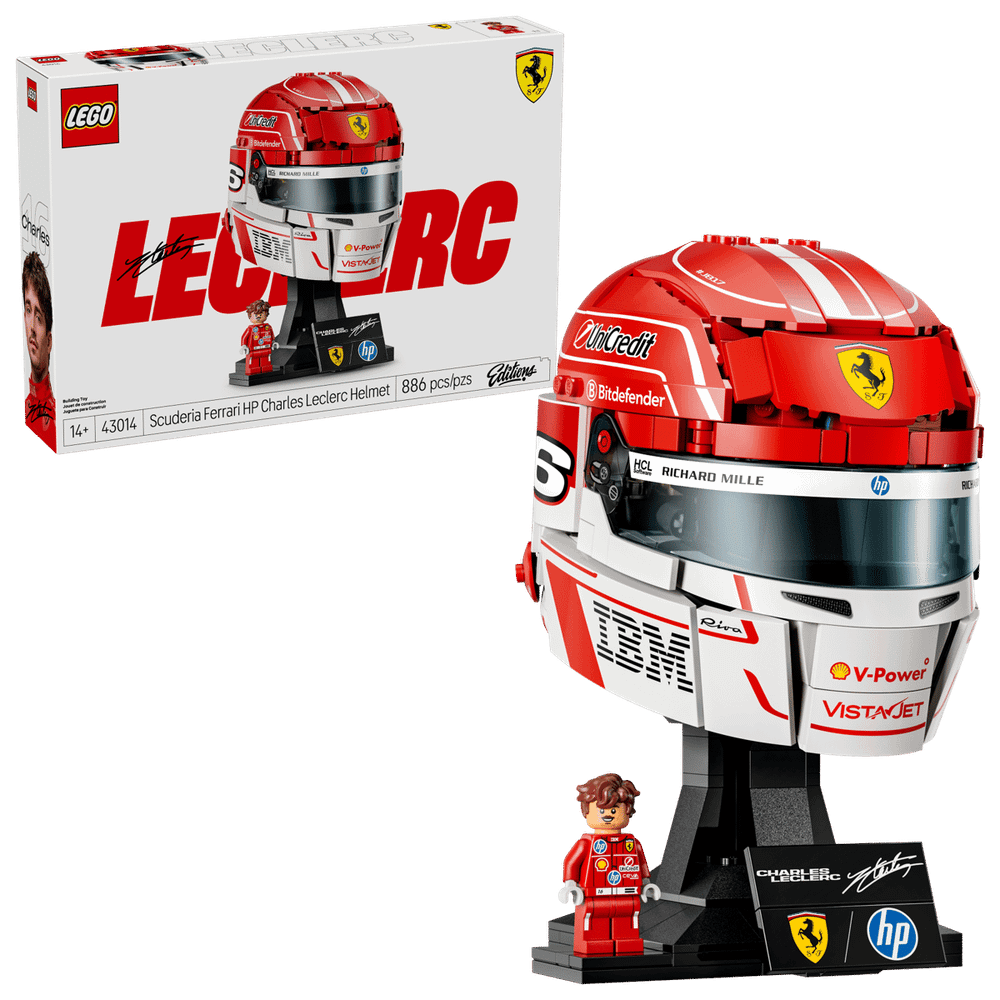 Конструктор LEGO Editions 43014 Scuderia Ferrari HP Charles Leclerc Helmet