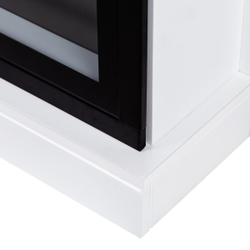 Электрокамин RealFlame Contempo 60 WT белый с очагом Saphir 60