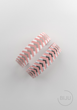 Схема PEYOTE, Схема браслета мозаичное плетение, узор из Miyuki Delica 11/0, файл PDF, №221