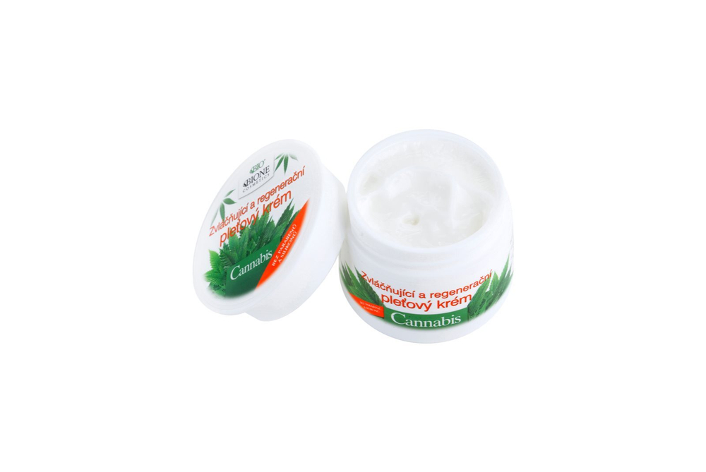 Bione Cosmetics Cannabis - регенерирующий крем для лица /   51  ml  / GTIN 8595061605353