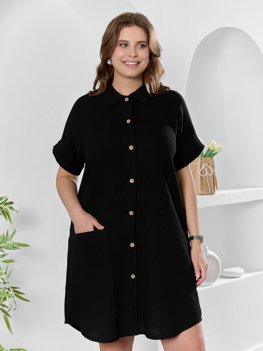 Платье Вуаль-5 Виотекс ЧЁРНЫЙ