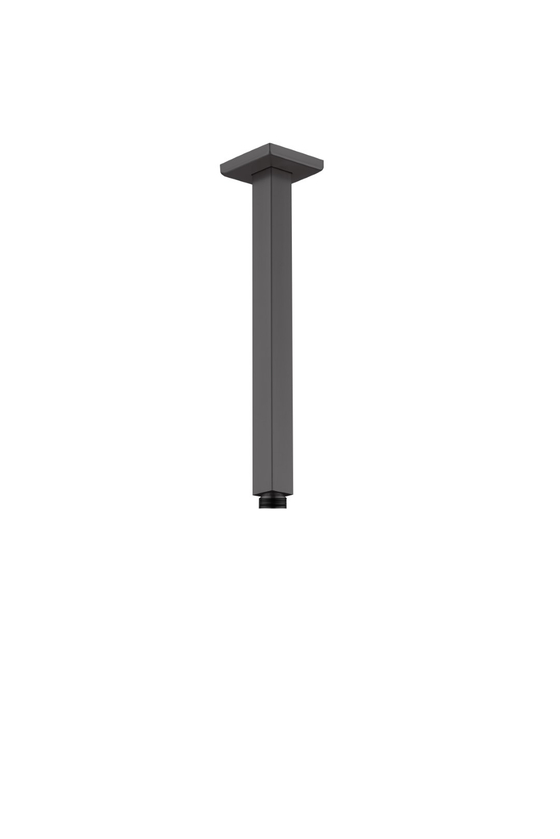 Держатель верхнего душа потолочный QUBIC Black