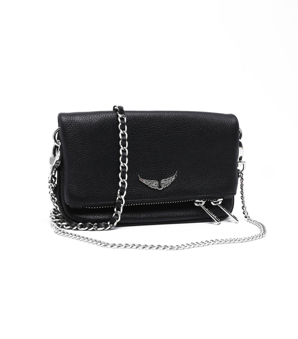 Кожаная сумка-мессенджер Zadig&Voltaire - черный(LWBA00005)