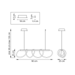 Подвесной светильник Lightstar CORINTO 637083