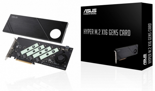 Плата расширения ASUS HYPER M.2 X16 GEN5 CARD M.2