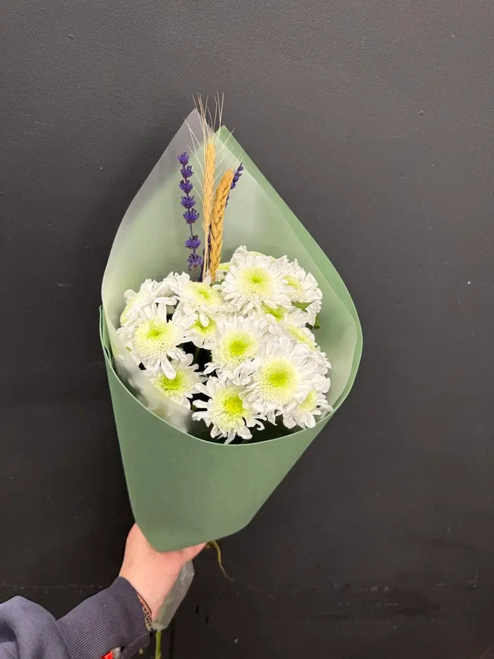 Букет кустовых хризантем, 3шт