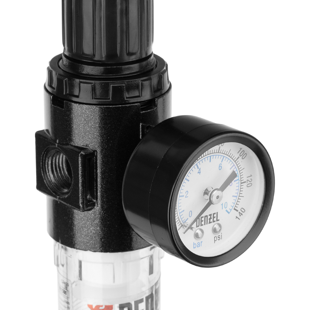 DENZEL Фильтр-регулятор FR1500 10 бар 1500 л/мин 1/4"