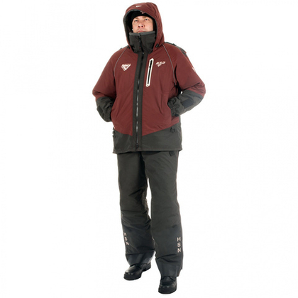 Зимний мужской костюм-поплавок ХСН Rescuer II NEW -45 (Hardguard) Махагон