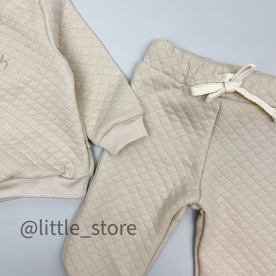 Комплект из капитония утепленный "Bunny" Бежевый