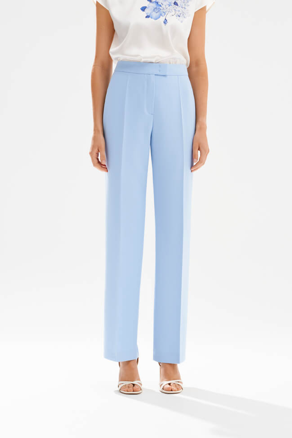 31242 Брюки женские (голубой)