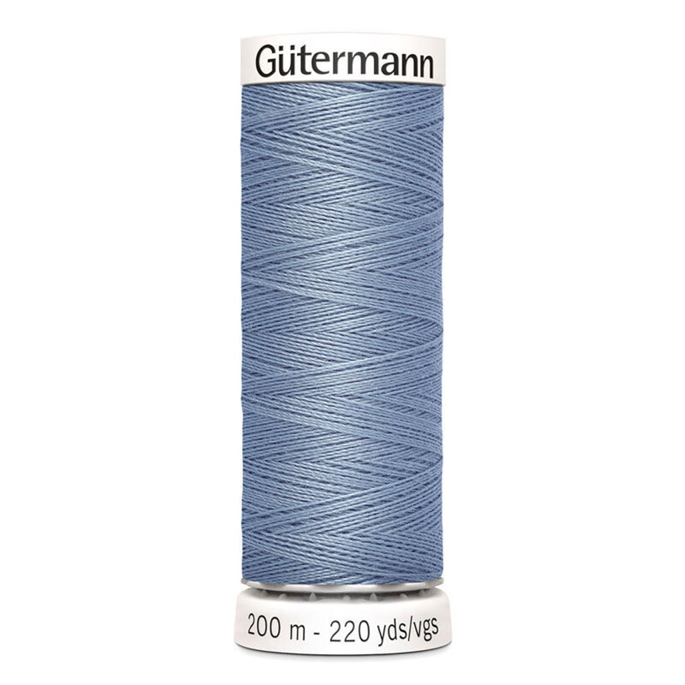 Нить Sew-All 200 м, Gutermann, 064 серый джинсовый