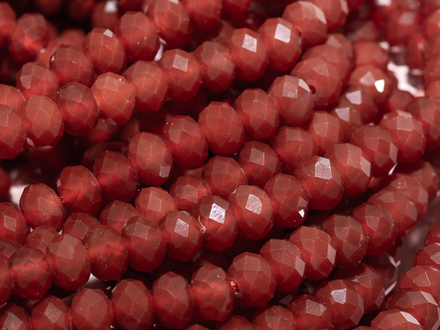 Бусины из агат 6х4мм, рондель (10шт)