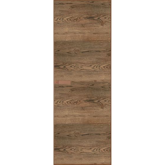 Скрытая алюминиевая дверь Invisible 1AGN орех