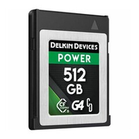 Карта памяти Delkin Devices Power CFexpress Type B 512GB G4, R/W 1780/1700 МБ/с