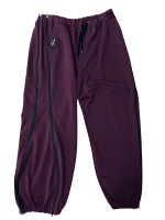 Брюки ортопедические с расширением на голени. Размер 7XL (62-64). Цвет МАРСАЛА