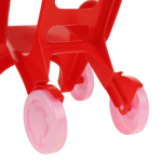 Коляска пластмассовая, красная RRB-113 (32*28*48 см)