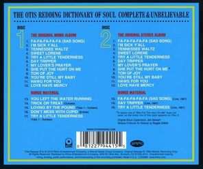 Otis Redding / Complete & Unbelievable...The Otis Redding Dictionary Of Soul (2CD)