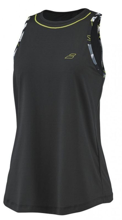 Женский топ теннисный Babolat Aero Tank Top Woman - черный