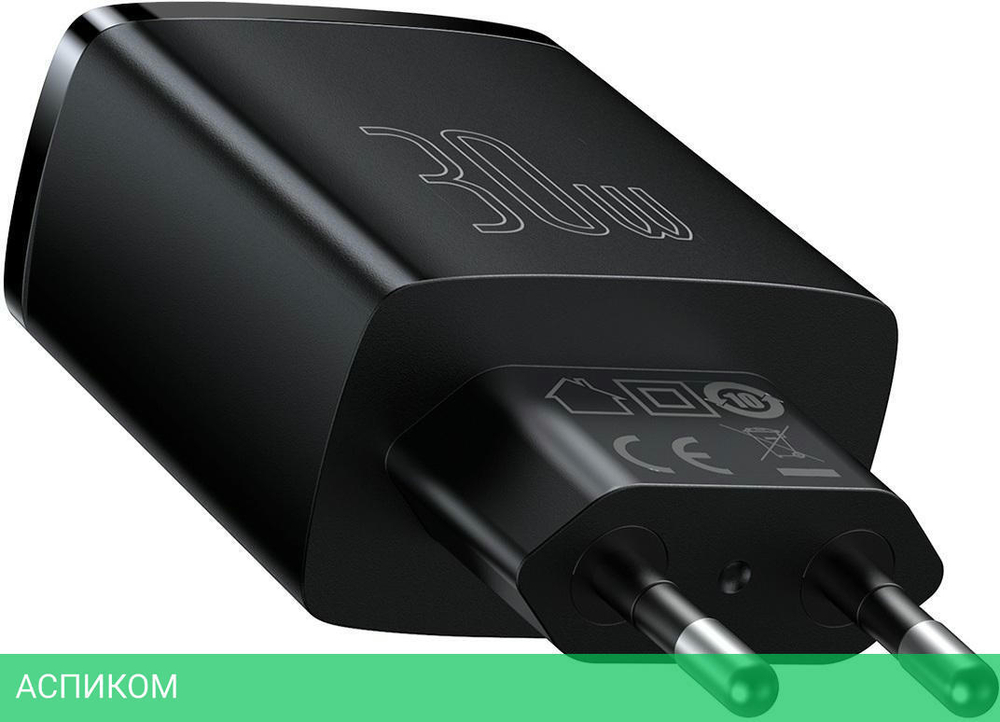 Сетевое зарядное устройство Baseus Compact Black (CCXJ-E01)