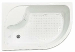 Душевой уголок Royal Bath RB8120BK-C 120х80 матовый