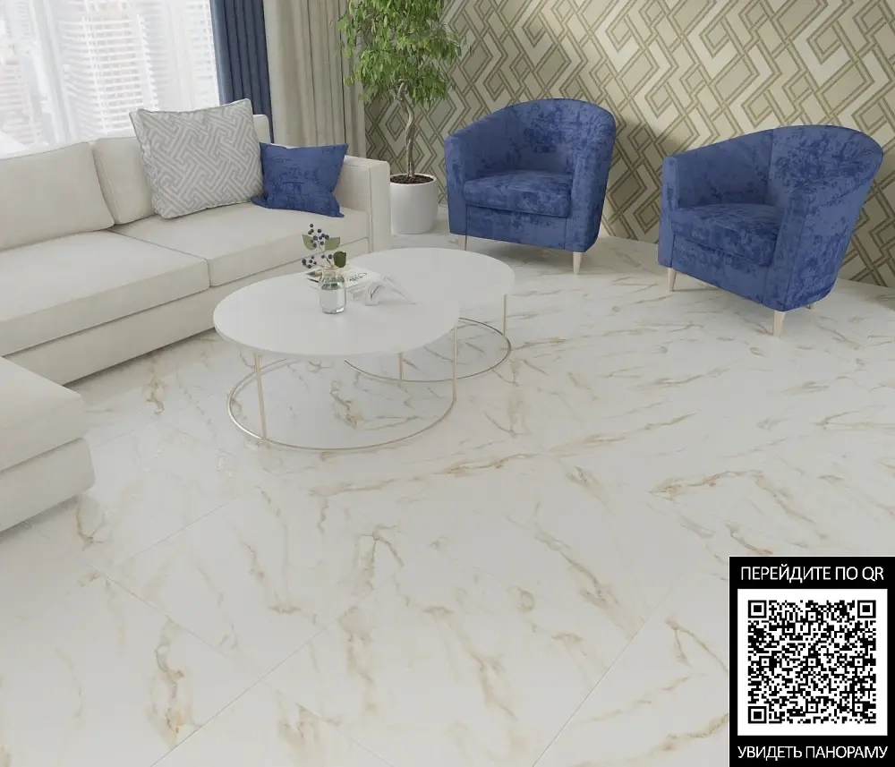 Керамогранит Primavera Lune Carving 60x60 см (CR113)